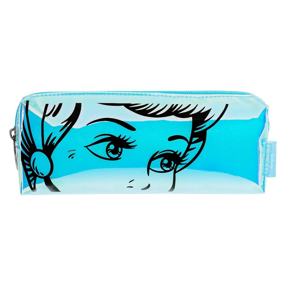 Disney Princess Iridescent Ariel Pencil Case, Blue - Picture 5 of 15